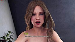 Emily wakes up early in the morning, feeling fresh and ready for the day in this 3D cartoon.