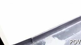 Cute teen turns wicked in sex scene