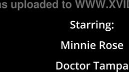 helpless hottie minnie rose gets blasted with big load of cum by doctor tampa on blastabitchcom