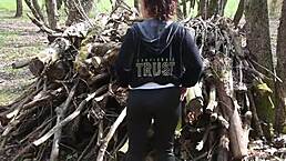 camping with some exhibitionism fun