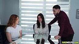 Abby Somers and Bess Breast in Steamy Doctor-Patient Threesome