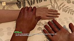 i took a leap of faith and tried this erotic thing with the brunette girl