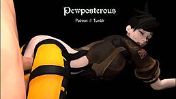 I'm obsessed with Overwatch 3D porn fucking scenes!