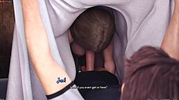 Emily wakes up early in the morning, feeling fresh and ready for the day in this 3D cartoon.