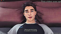 Emily wakes up early in the morning, feeling fresh and ready for the day in this 3D cartoon.