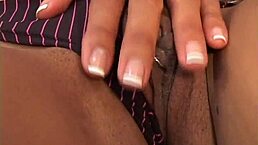 Lesbian Dime Pieces Engage in Oral Pussy Fingering and Cunilingus