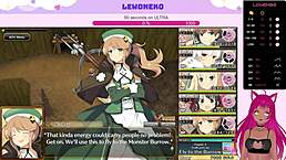 vtuber lewdneko gets naughty playing evenicle part 15, it's wild stuff!