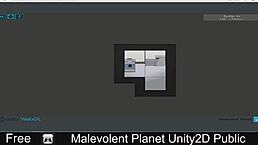 Malevolent Planet Unity2D Unveiled in Public Erotic Display