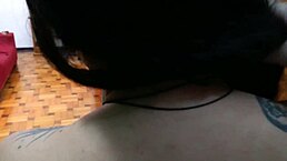 roqueira emo gotica tatuada dançando funk e sendo a pelo bluezao youtuber