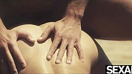 i feel so sexy with big tits and muff diving in the pool