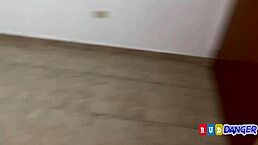 Catching niece dressing turns me on, I surprise her naked, pull out my cock, and she sucks it like a whore