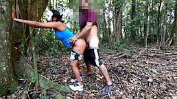 At Parque Ecológico, Teen Offers Ass for Creamy Finish