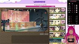 vtuber lewdneko gets naughty playing evenicle part 15, it's wild stuff!