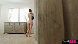 step sis sees dick out and gets fucked hard