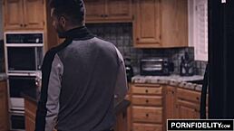 I love watching pornfidelity redhead penny pax staying warm with big tits and ass