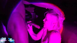 Hey, check out Mollie Moon's deepthroat blowjob with monster cock!