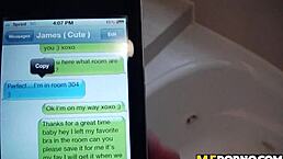 Cute latina gets fucked by Nikki Chase in POV.