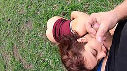 dando uma rapidinha no meu do parque - goddess donabella