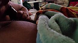 Latina BBW Sucks Big Cock Deepthroat in Early Morning