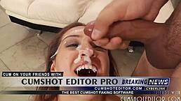 Bukkake For Horny Teen 18+ Slut