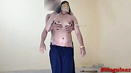 Stepbrother fucks step sister's big ass and pussy in homemade scene