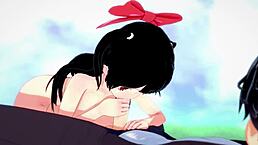 Farmgirl gets drilled and creampied hard.