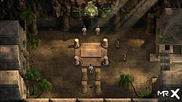 Treasure of Nadia: Emily's naked profile in E3 65, anime hentai contrast.