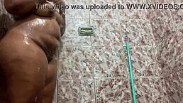 Ebony woman with monster cock twerks big ass in hardcore