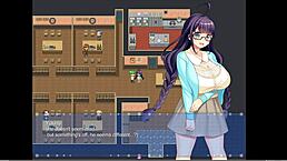 President yukino gets creampied in hentai part 1