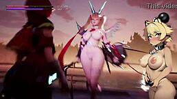 punishing cheeky sister in under the witch gameplay
