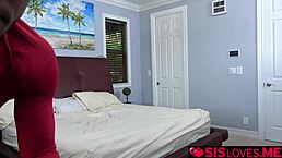 Dani Blue and Sophia Sweet sneak into their stepbrother's room, discovering hidden secrets.