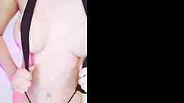 Live secret group stream with net idol girl touching herself