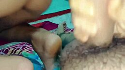 Wow, big ass step-sister rides cock hard! Chut drips with wild action!