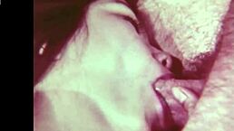 Rare Vintage Interracial Action with Hairy Asian