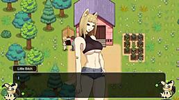 Hentai Game Village Rhapsody Part 4: Farm Fucking Frenzy with Big Tits Japanese Babes!