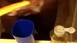 Are you washing dishes on the rugs?