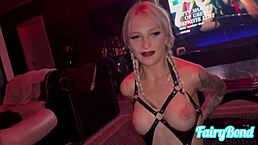 She begs to be tied and face-fucked with a massive 21cm cock.