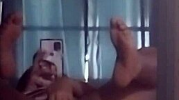 Kharmas showcases her goddess-like reflection on the bed with tall, black bbw amateurs in a sexy pose.