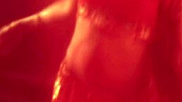 Belly dancer performs sensual moves