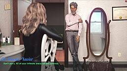 a wife and stepmother in homemade setting