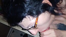 Fucking my horny secretary after wild dildo fun, oops!