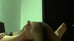 Vintage Colombian babe bent over for doggystyle