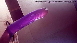 Want to see this tight ass take a trany and huge dildo?