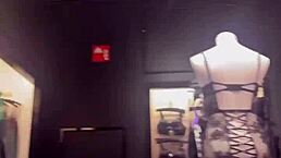 I'm so excited as my sugar daddy takes me shopping for sexy lingerie