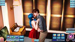 blue haired beauty gets fucked silly 😍