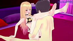 Marin Kitagawa and Sajuna Inui have intense hentai sex