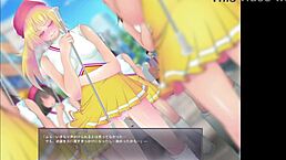 Exposing play girl 6 part 1 in anime game.