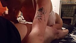 Dope slut sucking gangster's cock deepthroat style, amateurs in hardcore blowjob action?