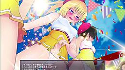 Exposing play girl 6 part 1 in anime game.