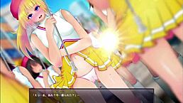 Exposing play girl 6 part 1 in anime game.